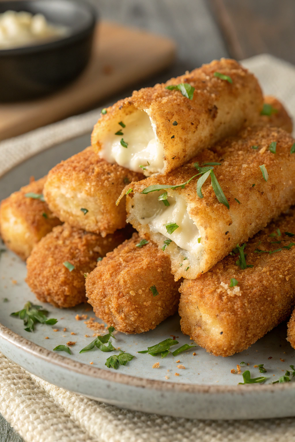 Air Fryer Mozzarella Sticks Recipe