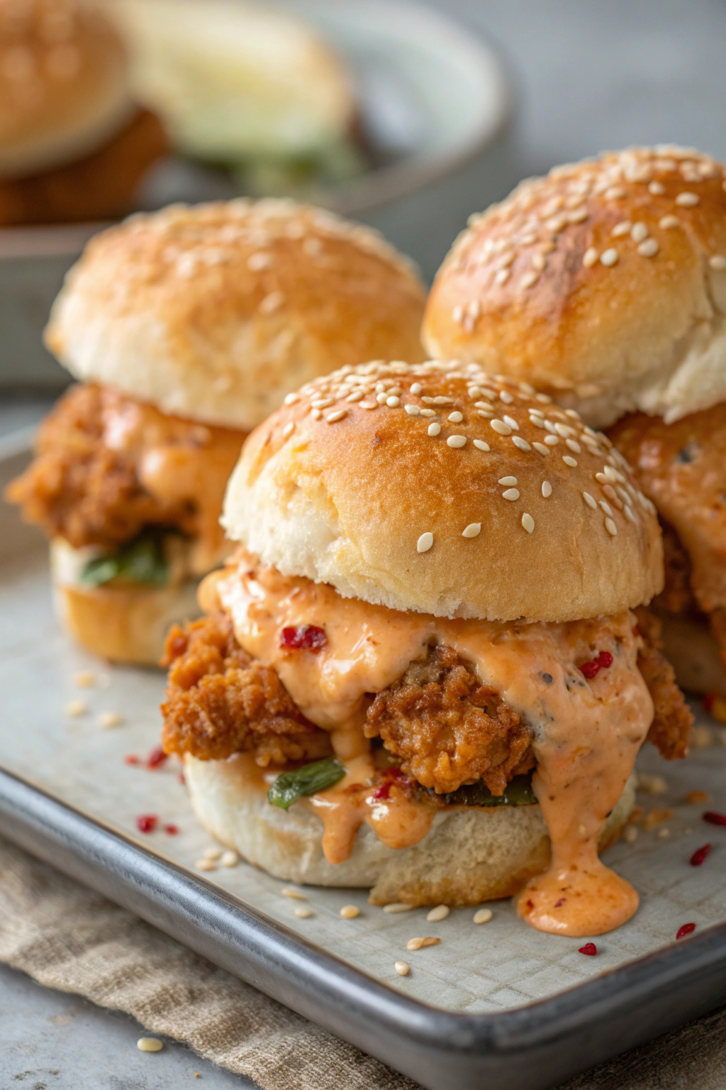 Bang Bang Chicken Sliders Recipe