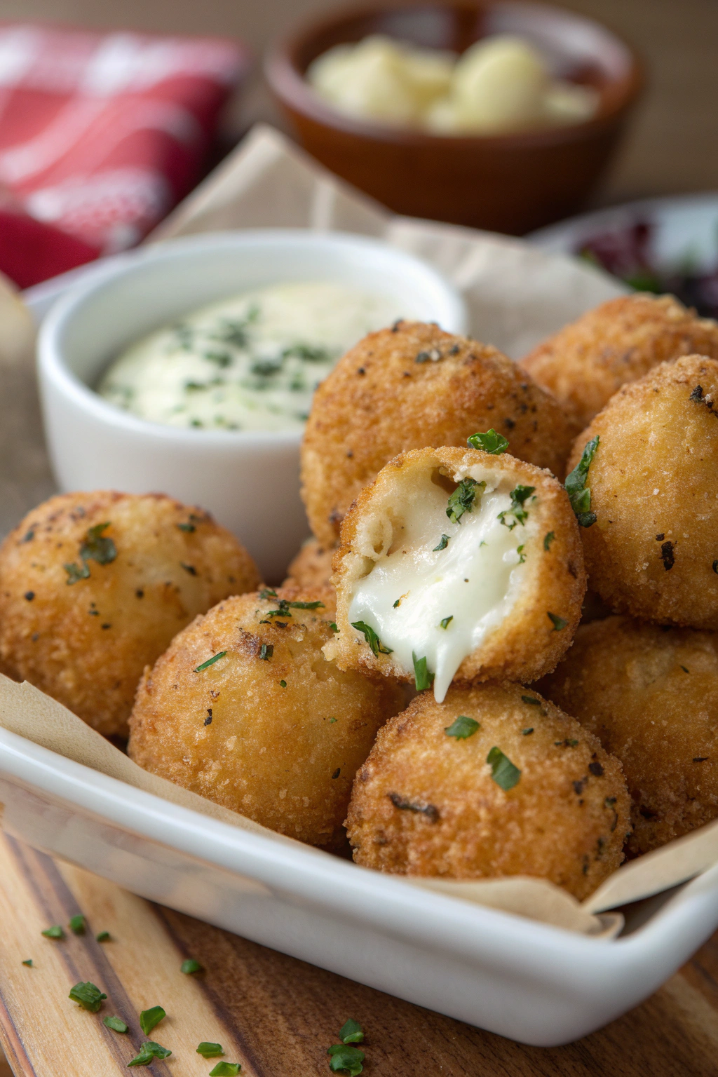 Easy Cheesy Parmesan Mozzarella Bites Recipe