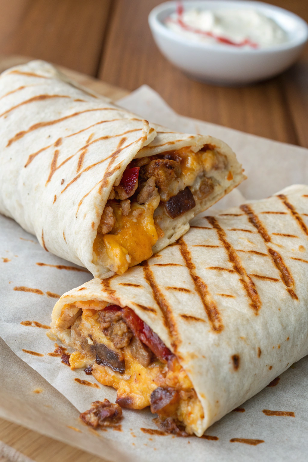 Easy Grilled Cheese Burrito Recipe