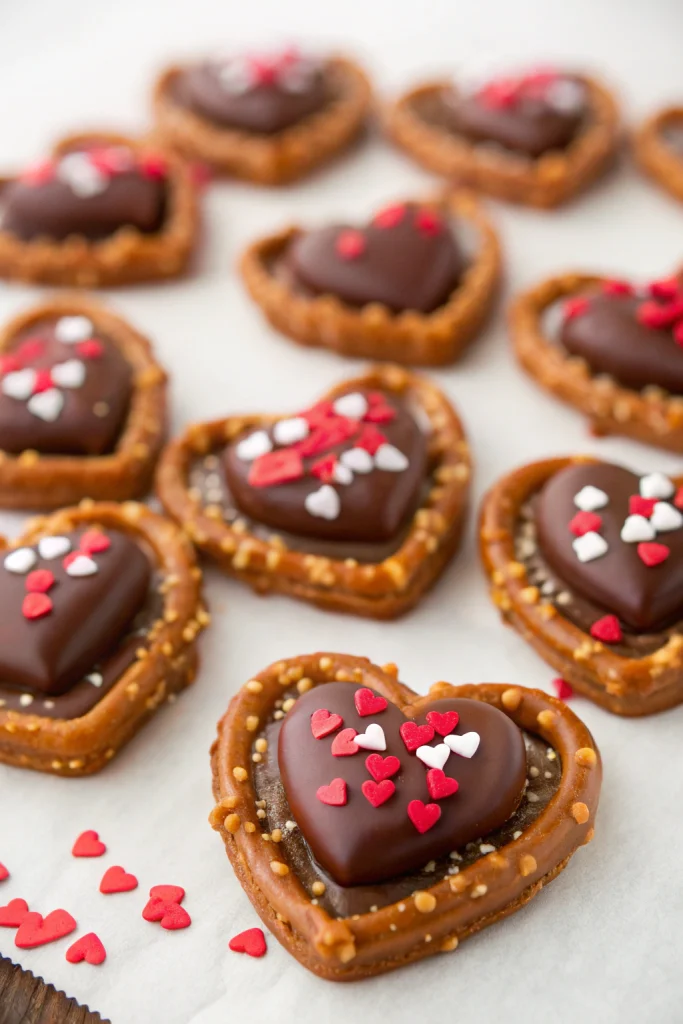 Easy Heart Pretzels Recipe