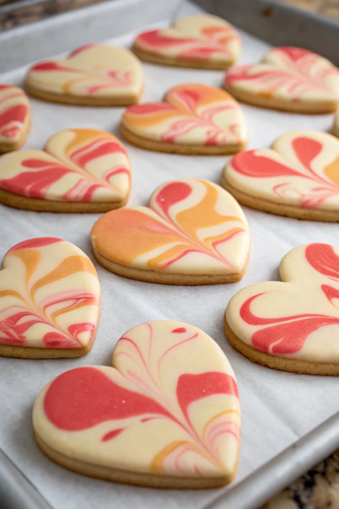 Heart-Shaped Valentine's Day Cookies Recipe