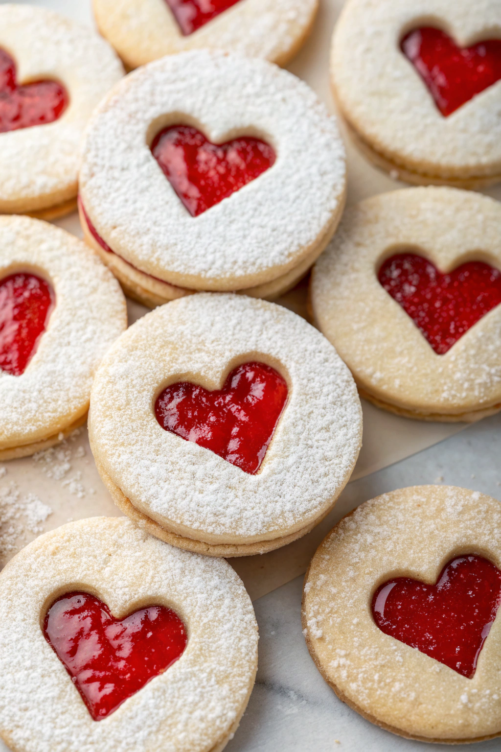Linzer Cookies Italian Stawberry Jam Recipe