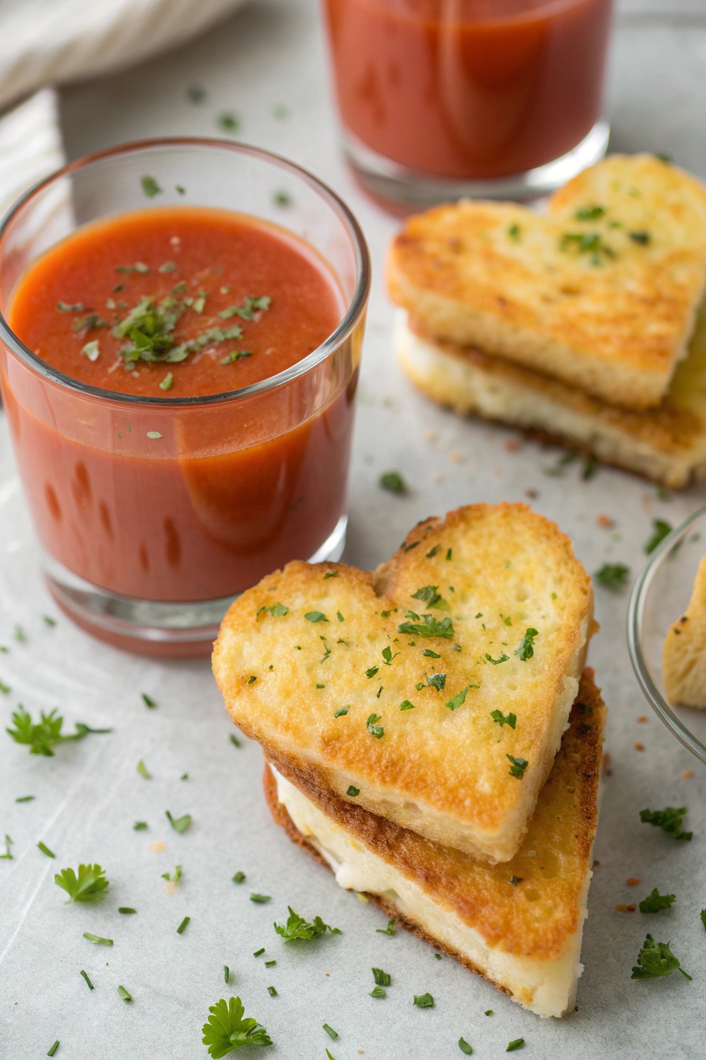 Mini Grilled Cheese Hearts Recipe