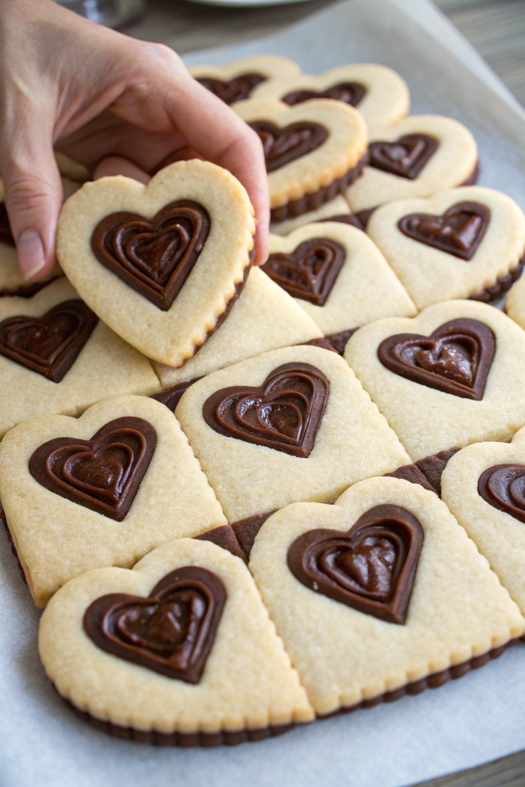 Nutella Linzer Cookies Recipe