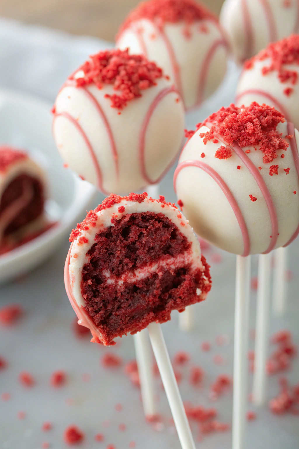 Red Velvet Cake Pops Recipe