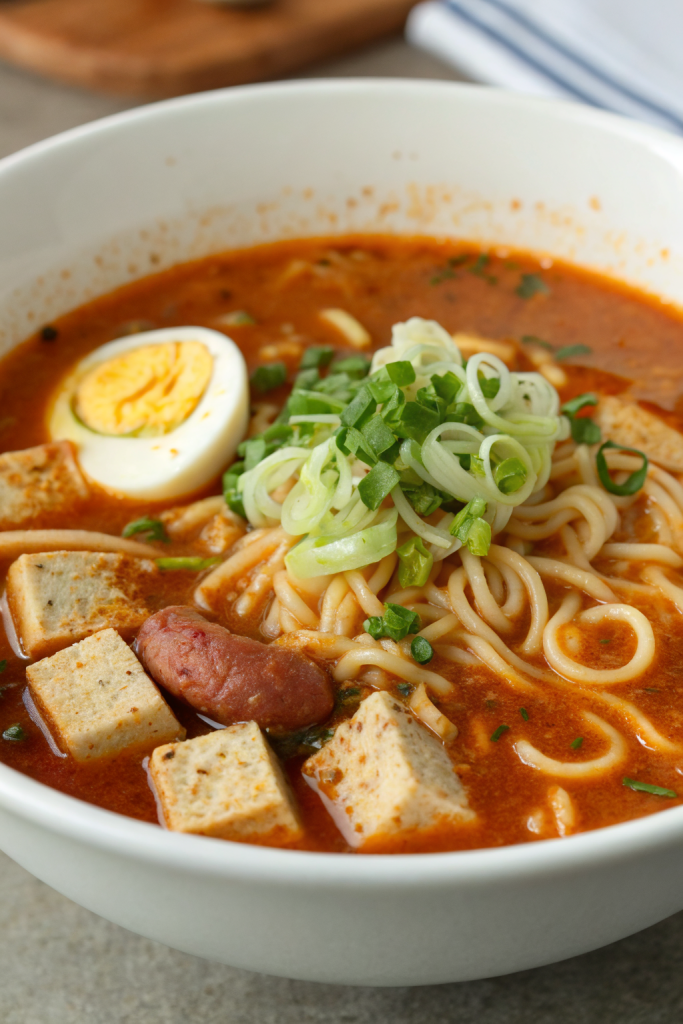 Chili Oil Tofu Ramen Recipe