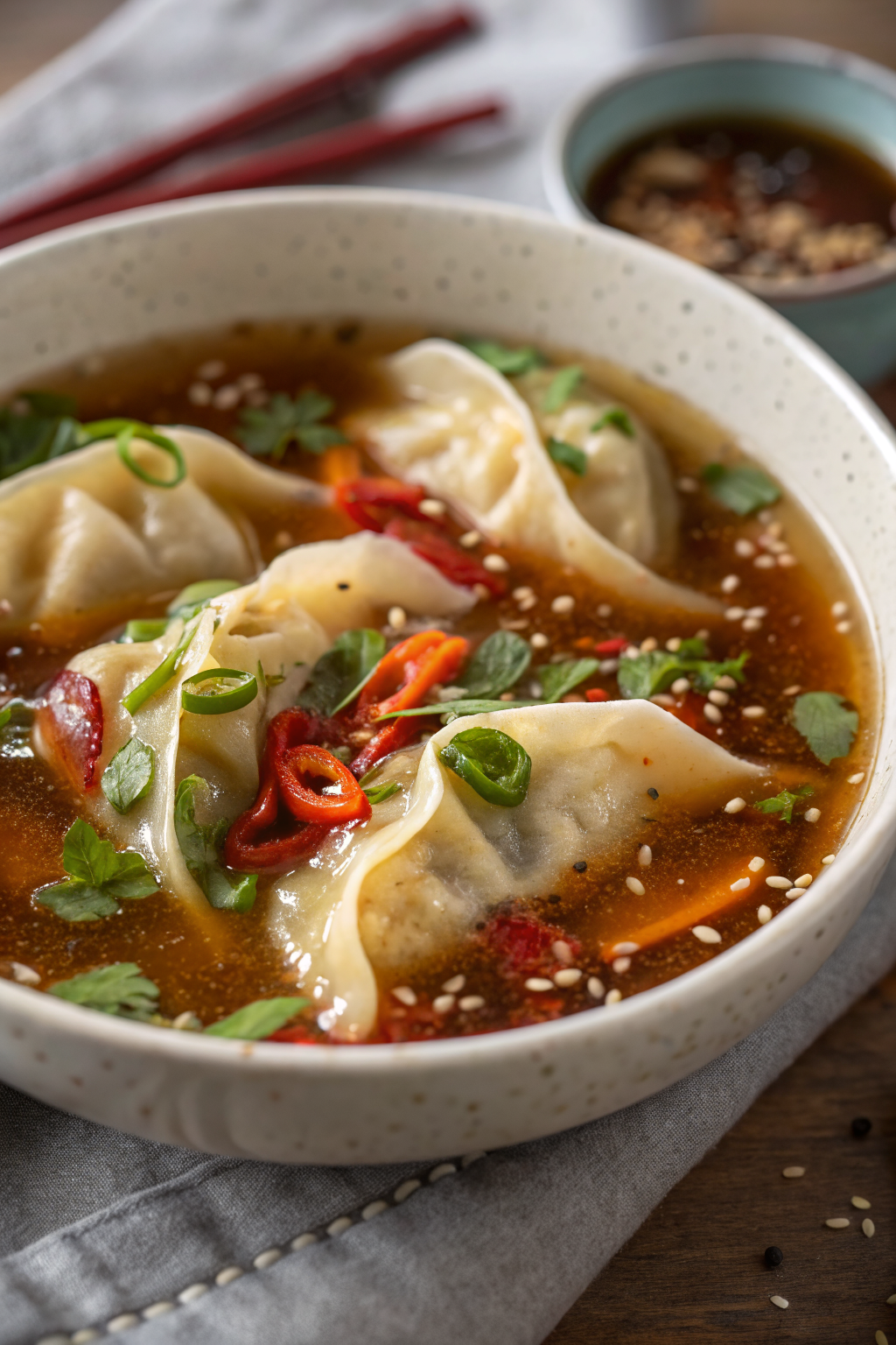 Easy Potsticker Soup Recipe