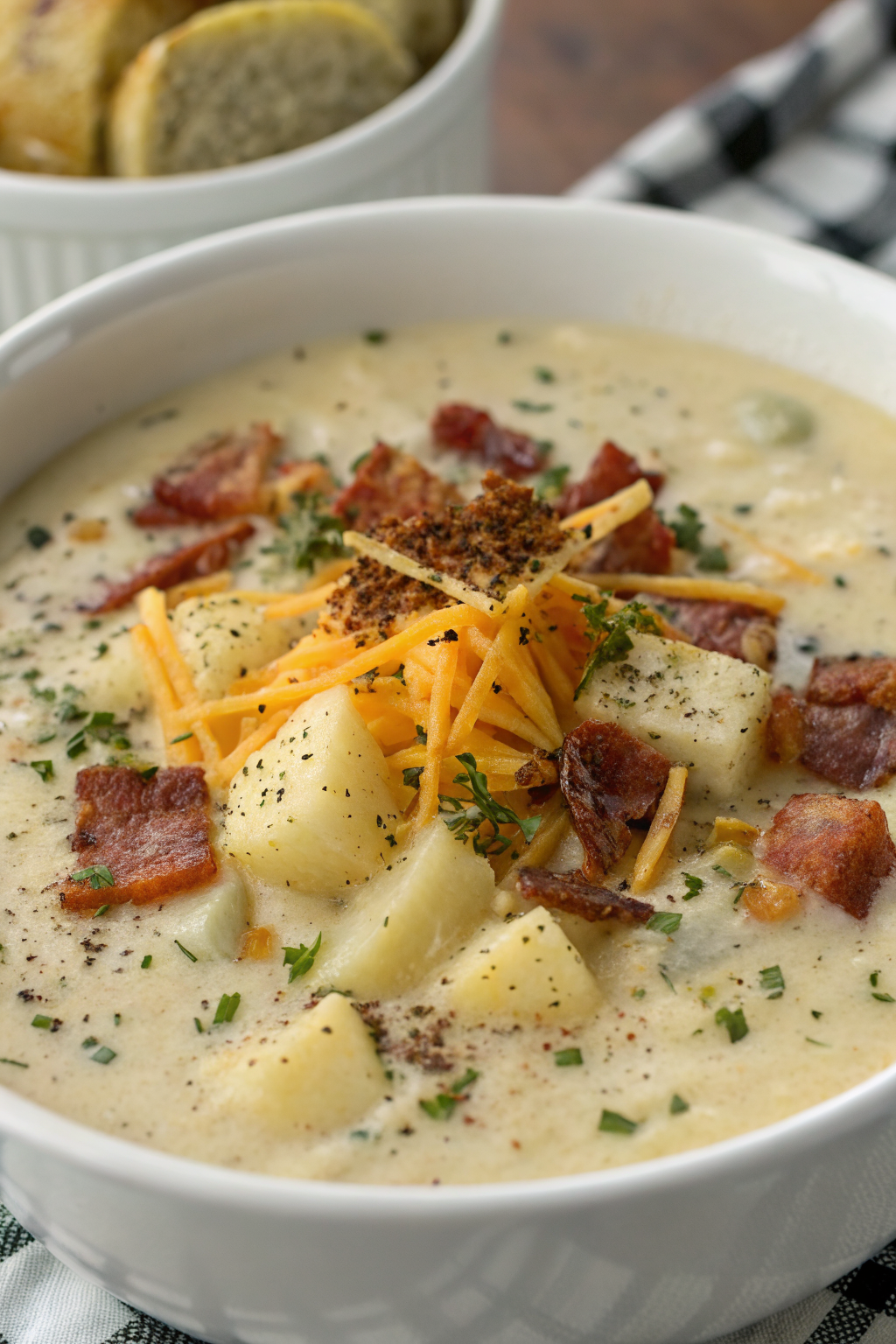 Homemade Loaded Potato Soup Recipe