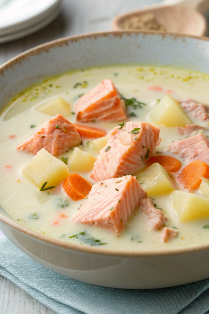 Lohikeitto Salmon Soup Recipe