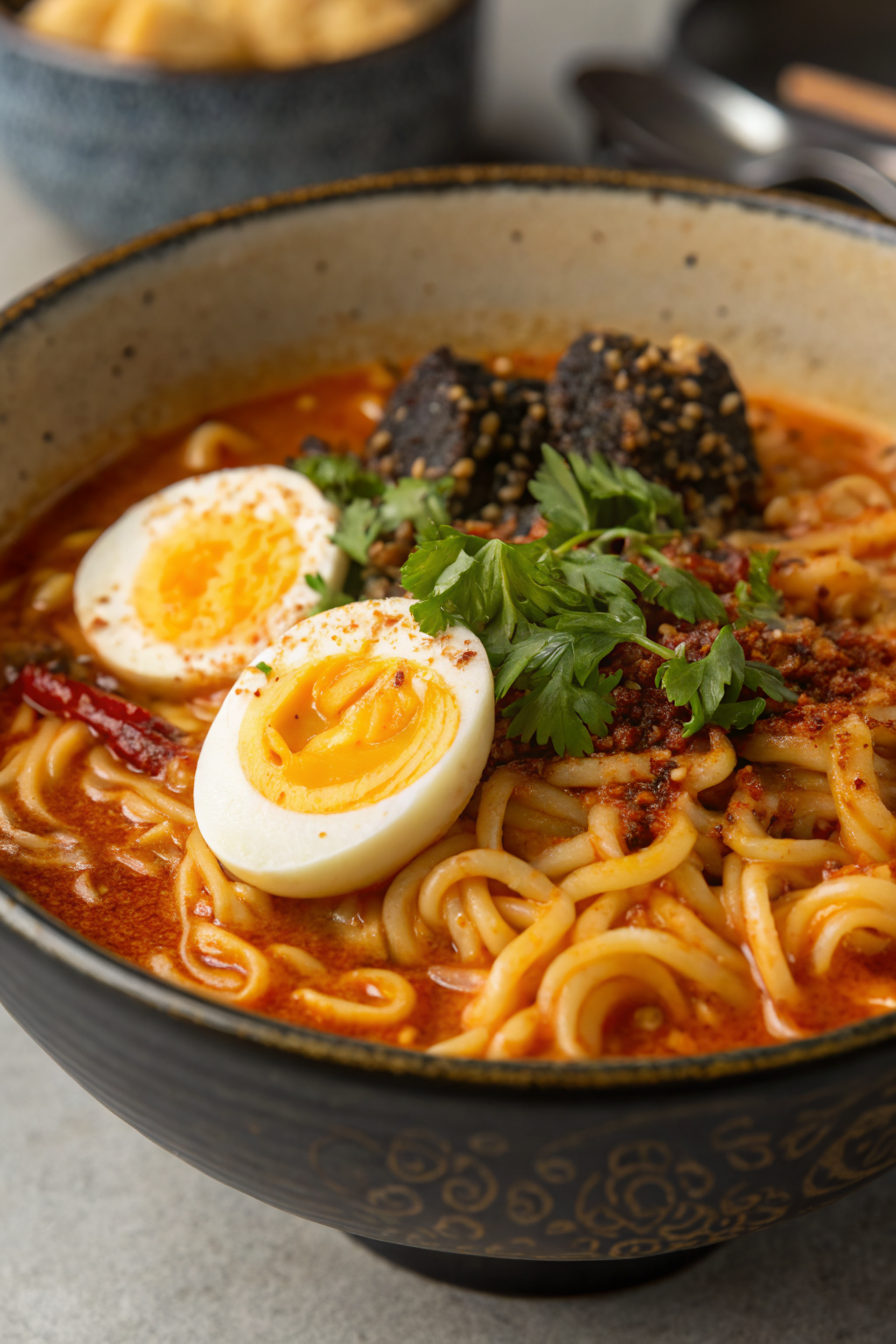 Peanut-y Red Thai Curry Ramen Recipe