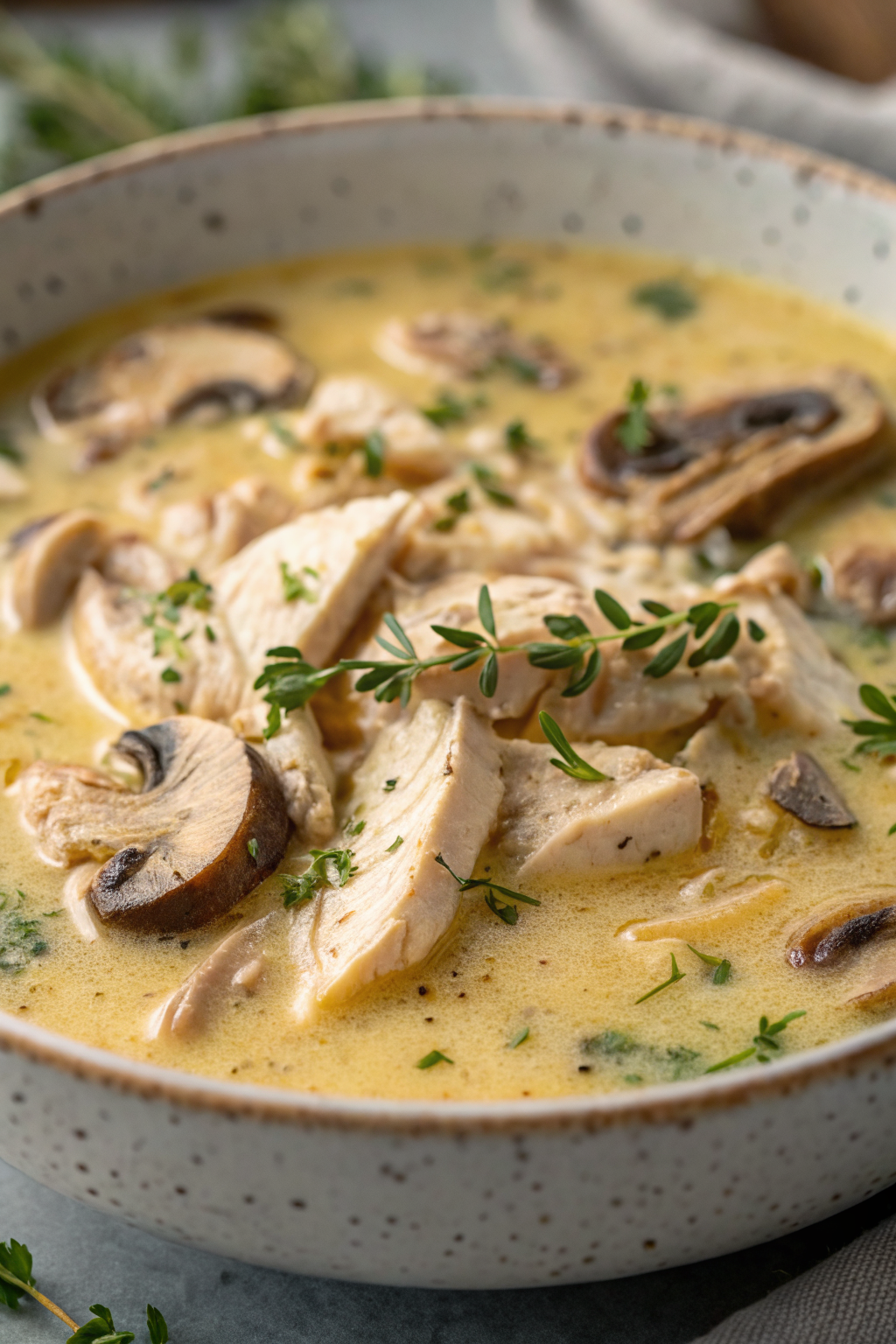 Rotisserie Chicken and Mushroom Soup Recipe