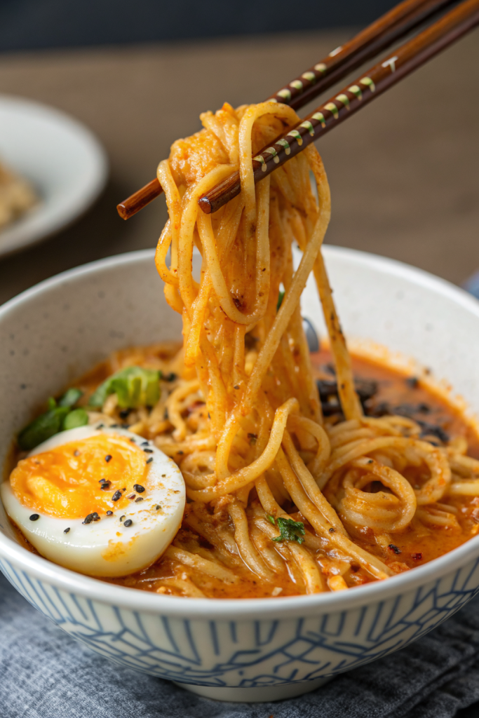 Spicy Miso Ramen Noodle Recipe