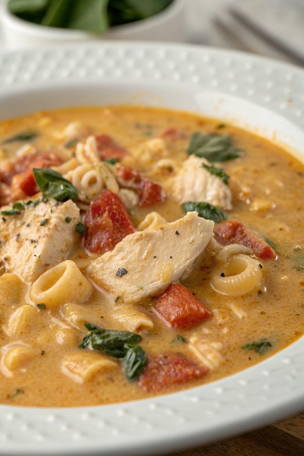 Tuscan Creamy Marry Me Chicken Soup Recipe