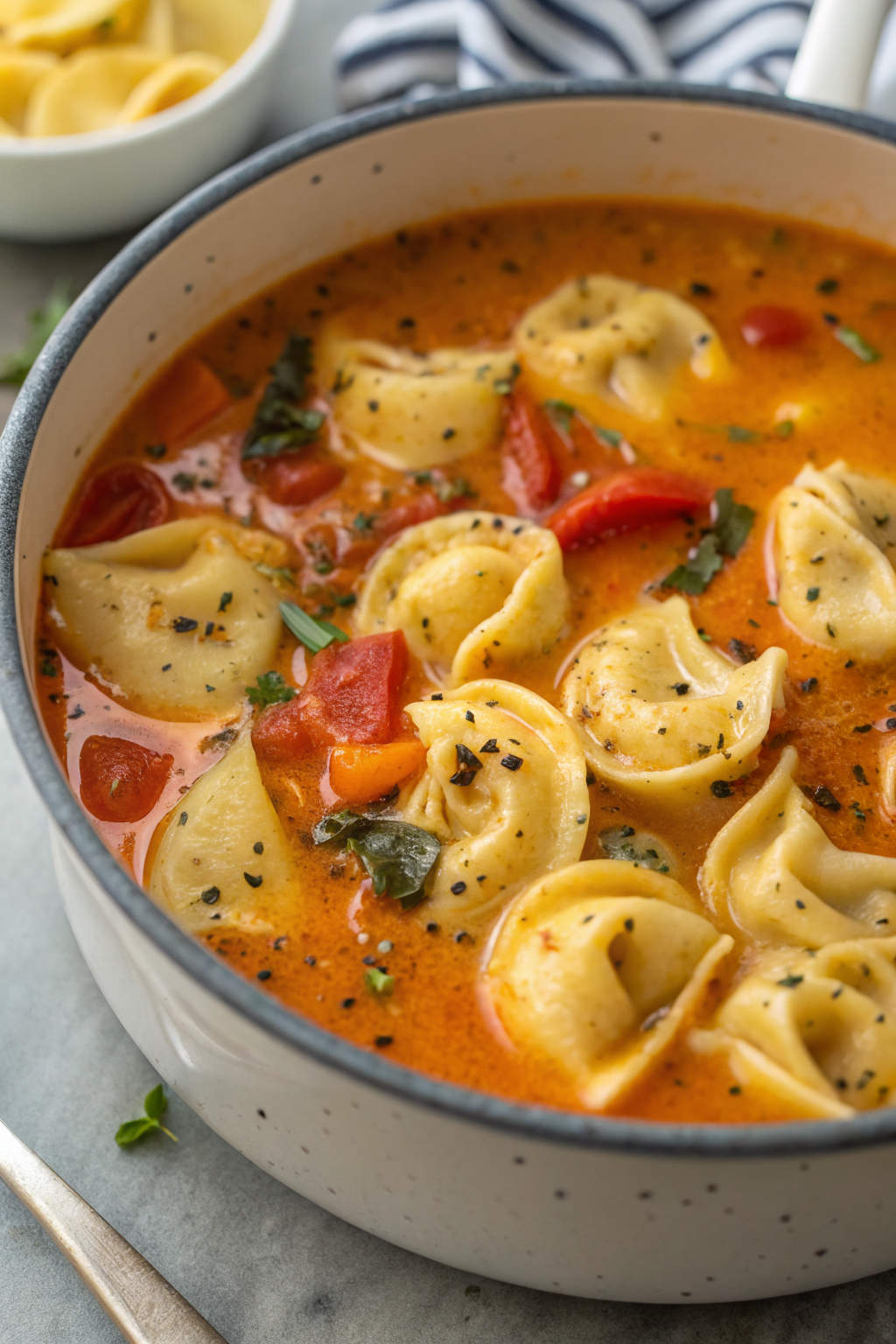 Vegetable Tortellini Soup Recipe