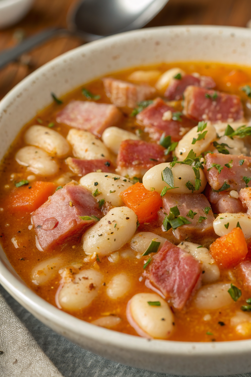 White Bean and Ham Soup Recipe