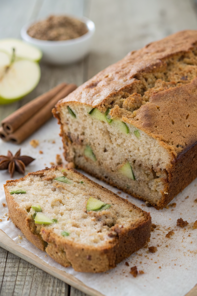 Apple Cinnamon Zucchini Bread Recipe