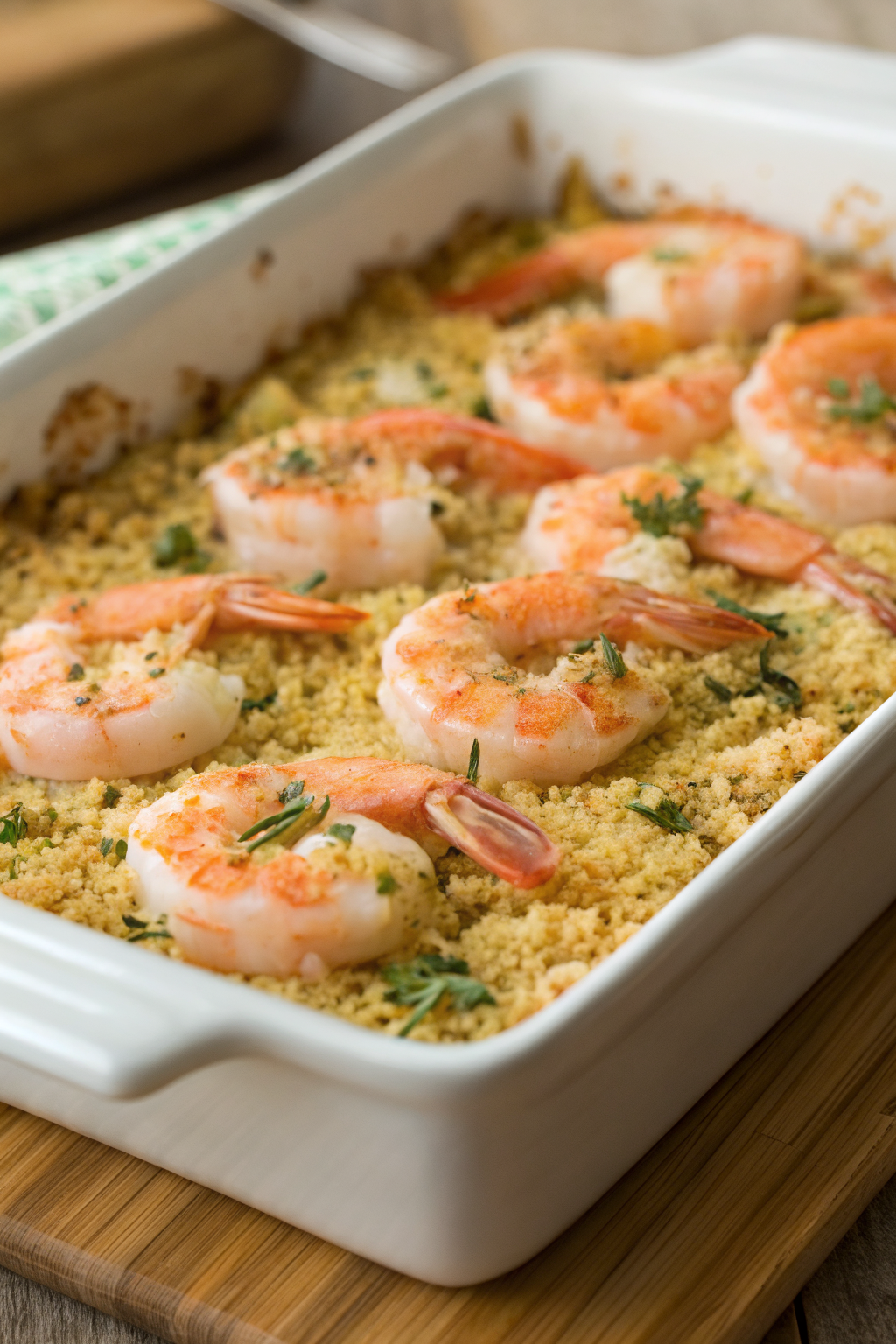 Baked Stuffed Shrimp Casserole Recipe