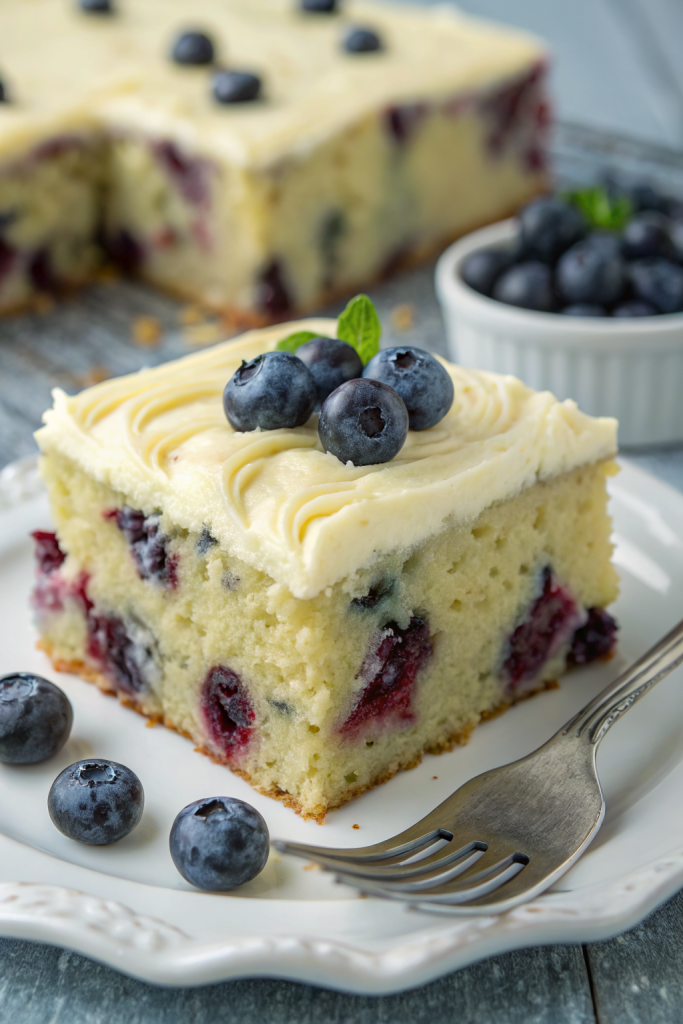 Blueberry Zucchini Cake Recipe
