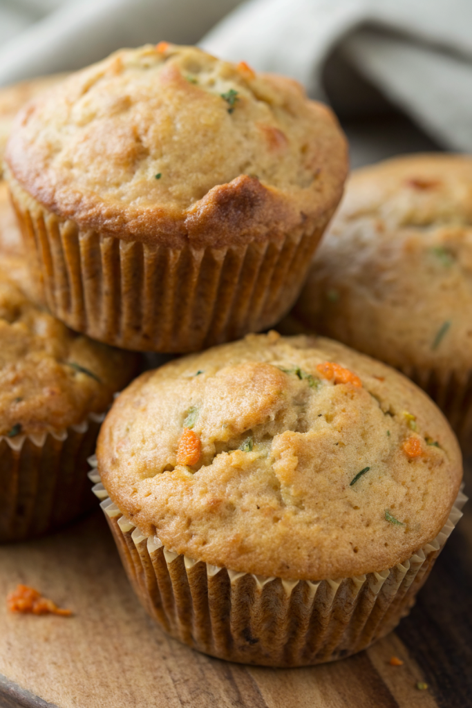 Carrot Cake Zucchini Muffins Recipe