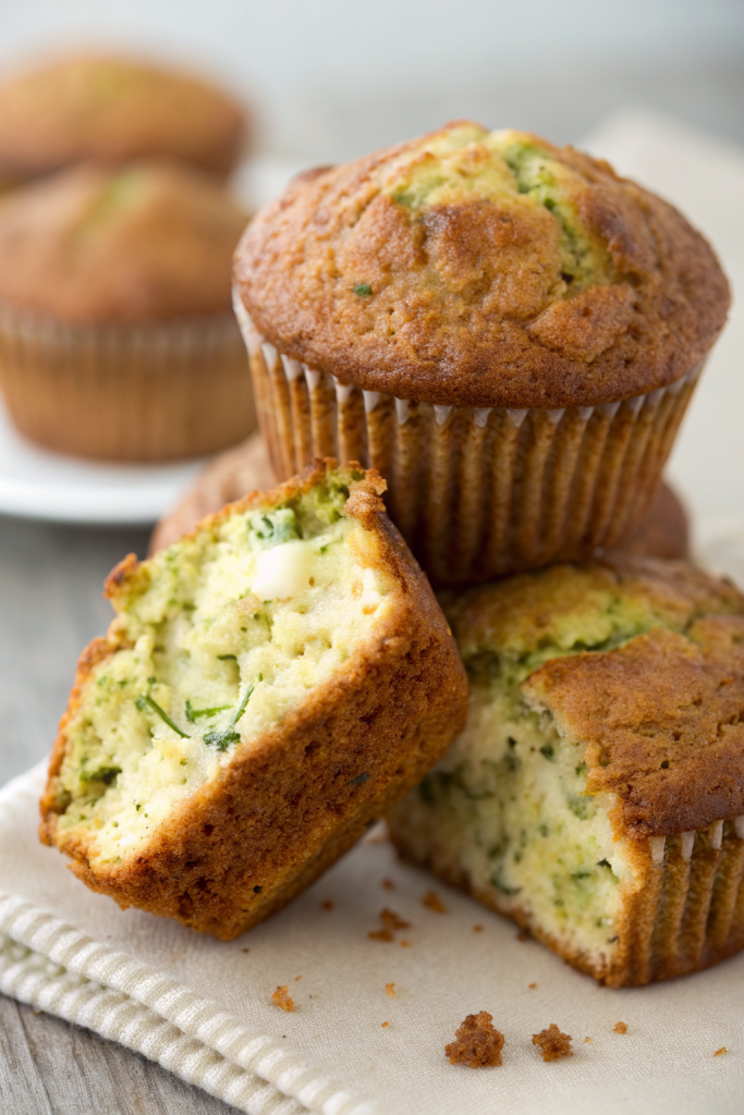 Cream Cheese Zucchini Muffins Recipe