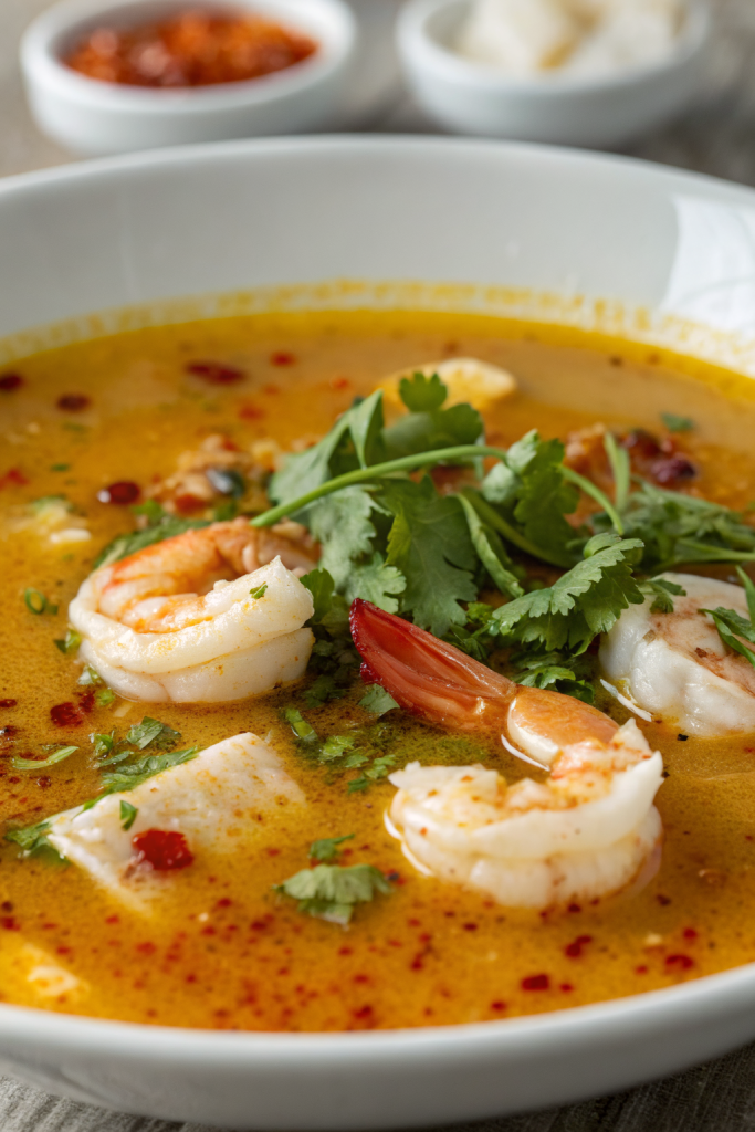 Creamy Crab and Shrimp Seafood Bisque