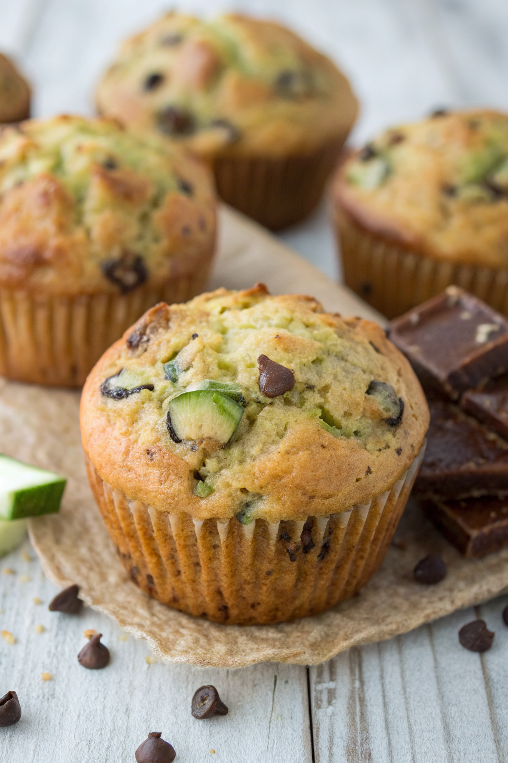 Greek Yogurt Zucchini Muffins Recipe