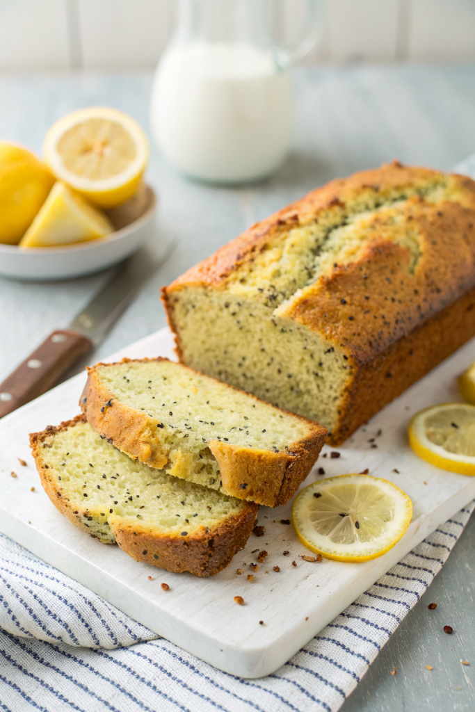Lemon Poppy Seed Zucchini Bread Recipe