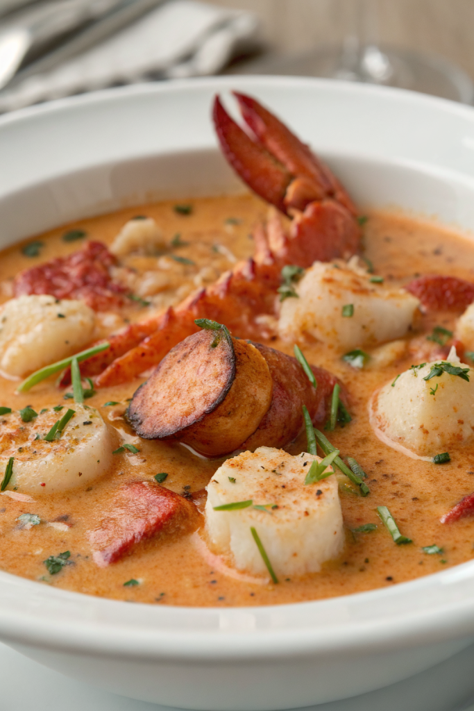 Lobster Scallop Chowder Recipe