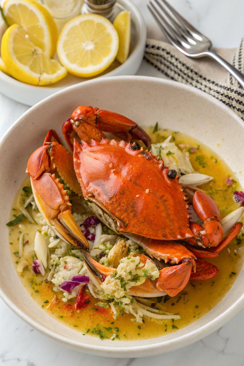Oven-Roasted Dungeness Crab Recipe