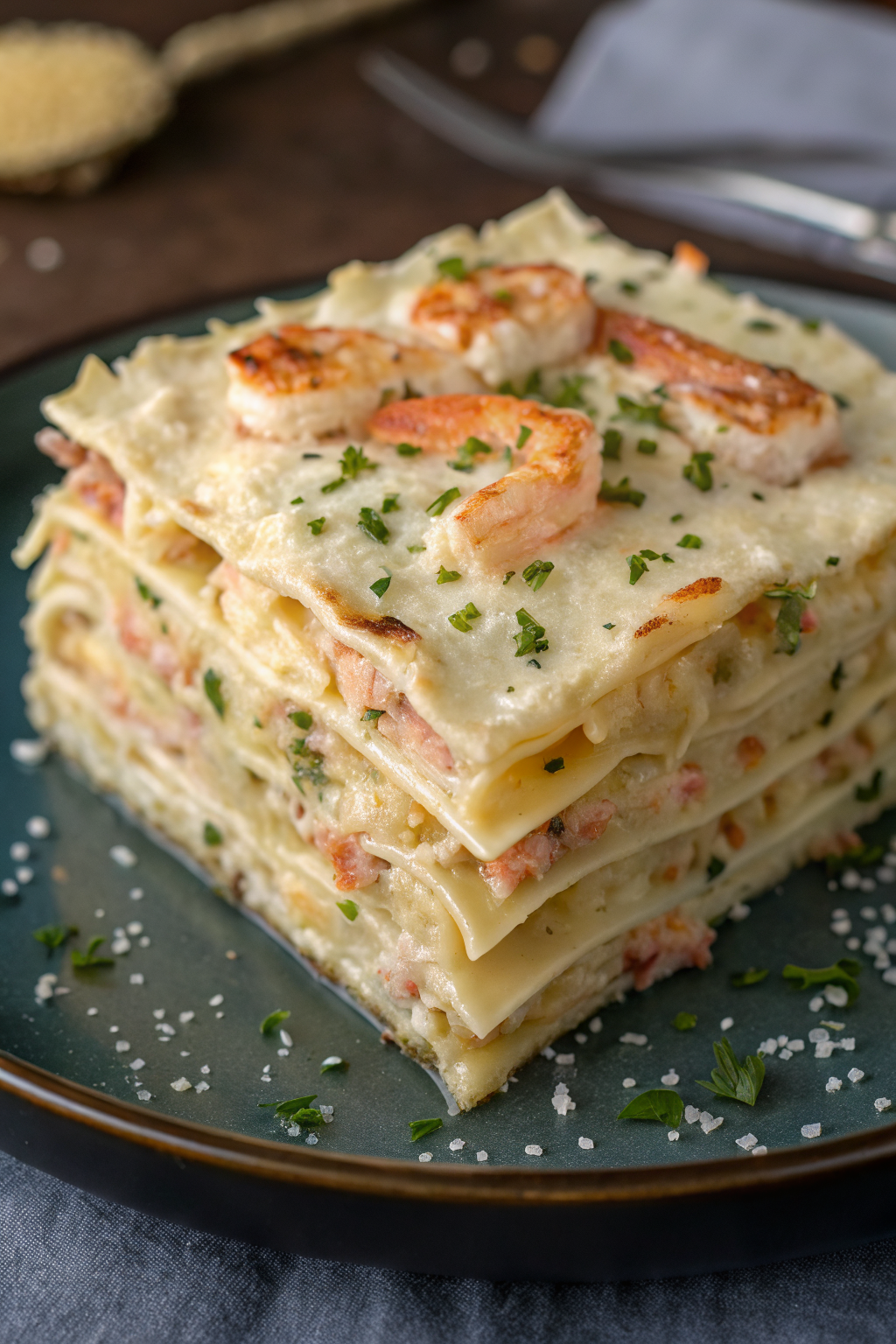 Shrimp Crab Lasagna Recipe