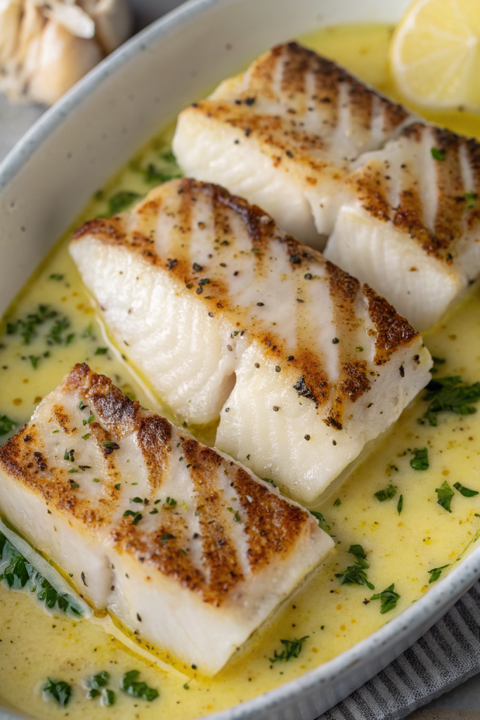 Tasty Lemon Garlic Butter Cod Recipe