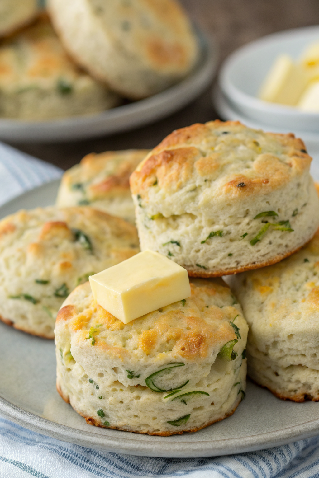Zucchini Cheddar Biscuits Recipe