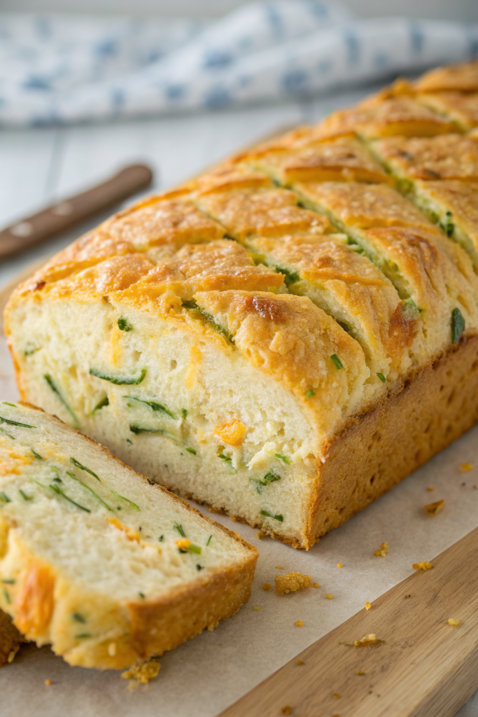 Zucchini Cheese Bread Recipe
