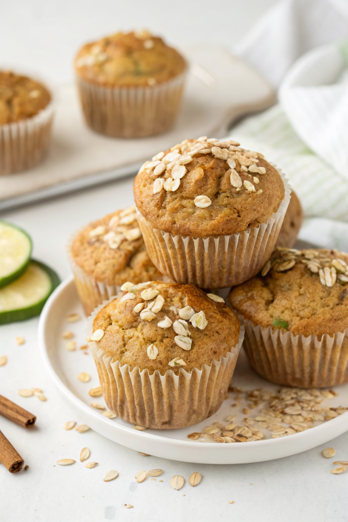 Zucchini Oatmeal Muffins Recipe