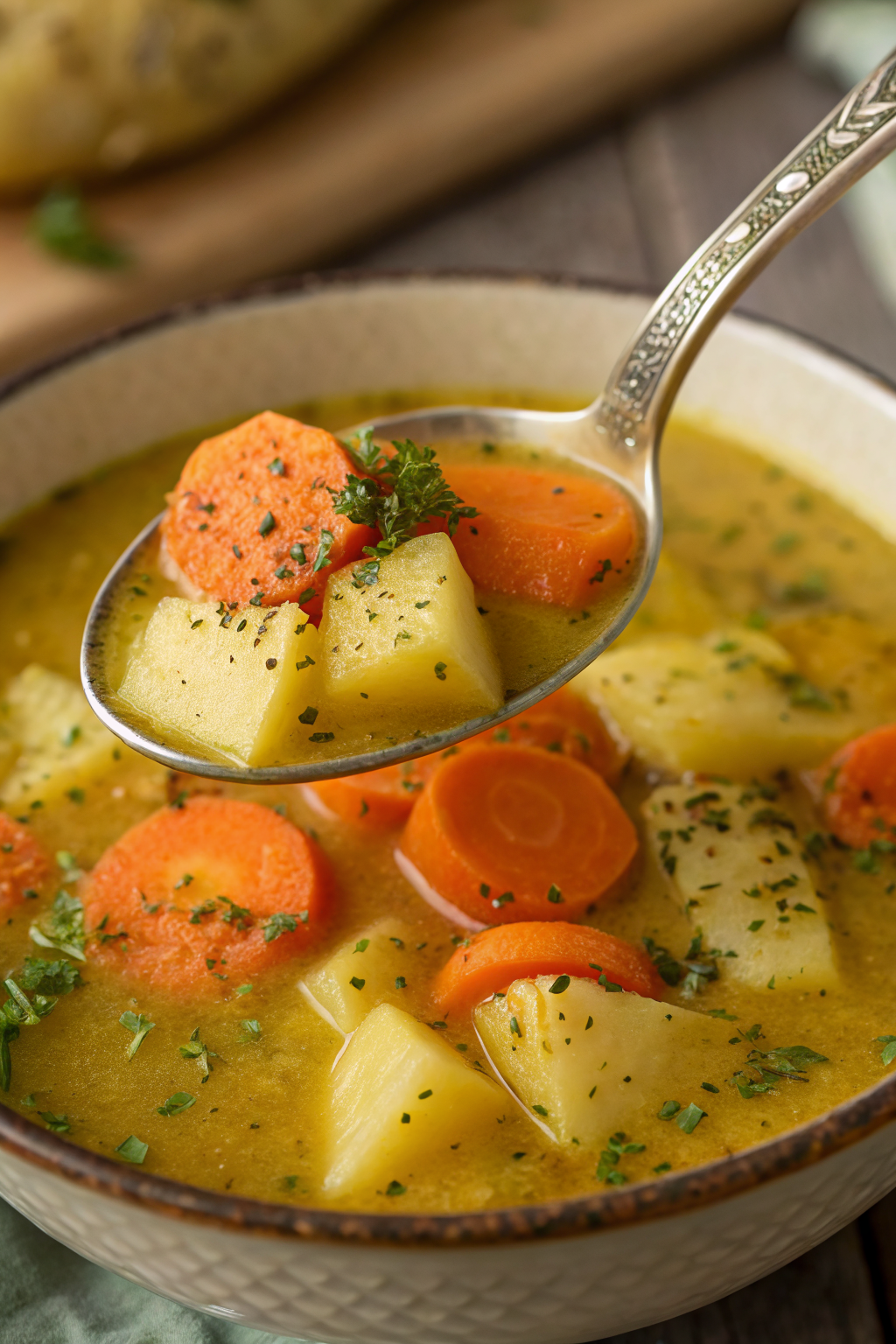 Carrot Potato Soup Recipe