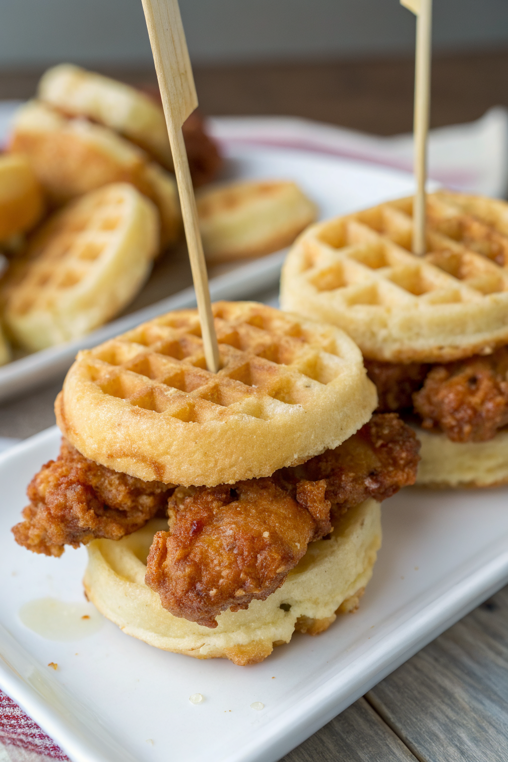 Chicken and Waffle Sliders Recipe