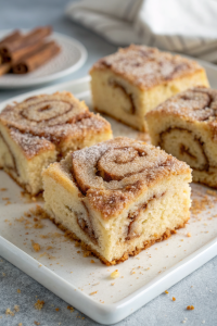 Cinnamon Sugar Zucchini Coffee Cake
