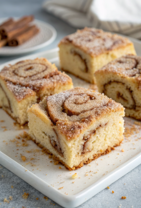 Cinnamon Sugar Zucchini Coffee Cake