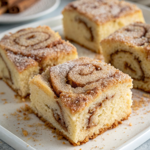 Cinnamon Sugar Zucchini Coffee Cake