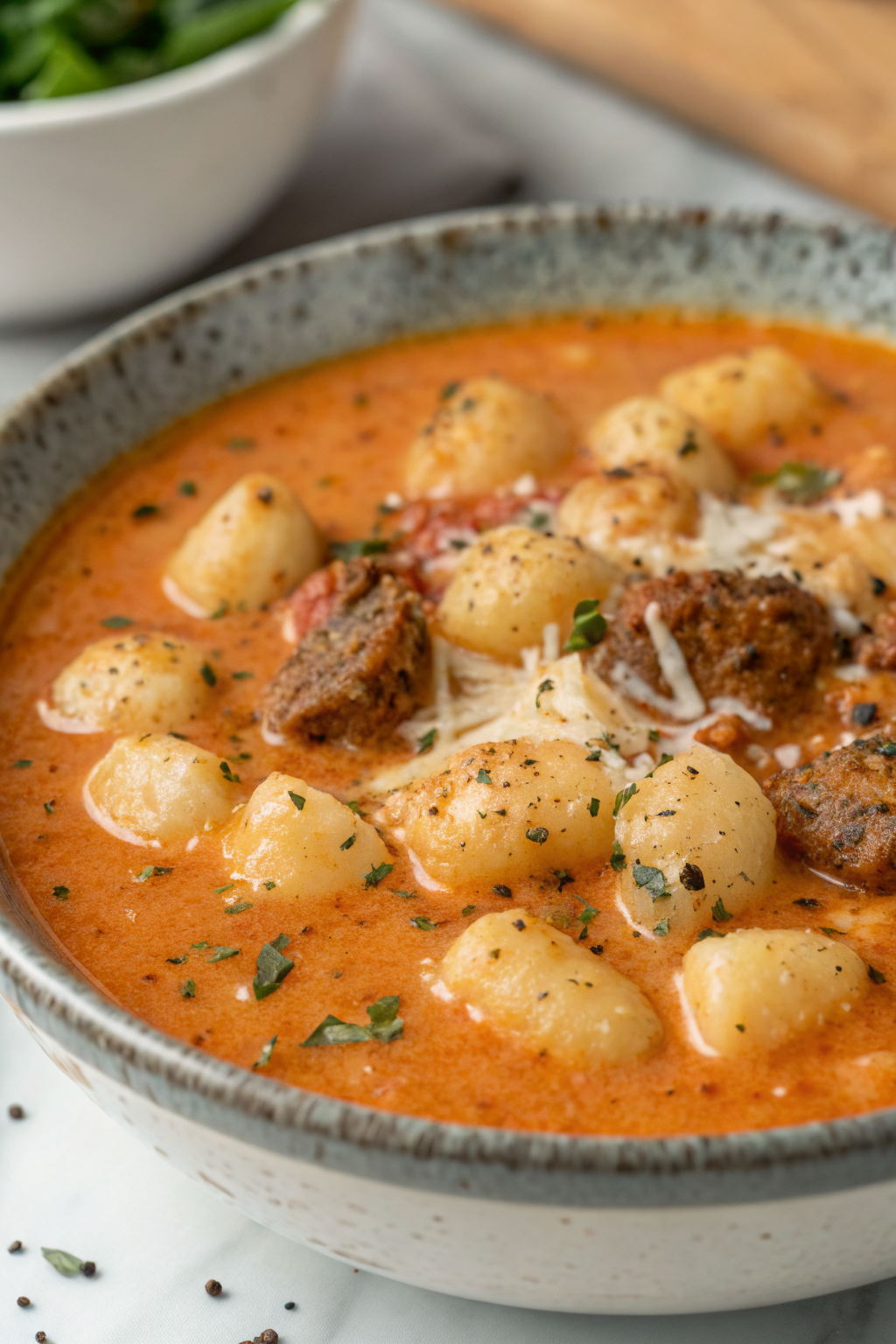 Creamy Italian Sausage Gnocchi Soup Recipe