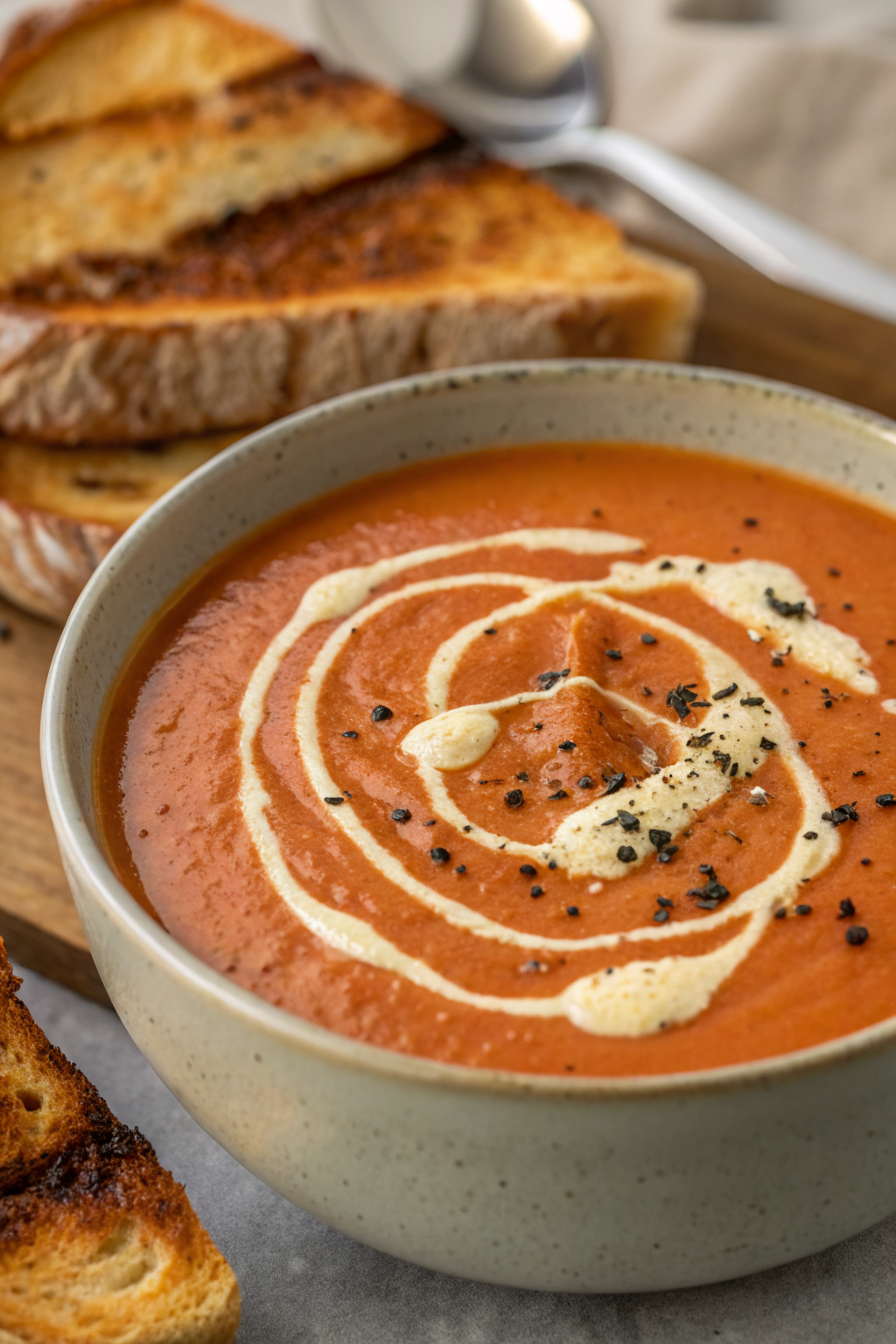 Creamy Tomato Bisque Soup Recipe