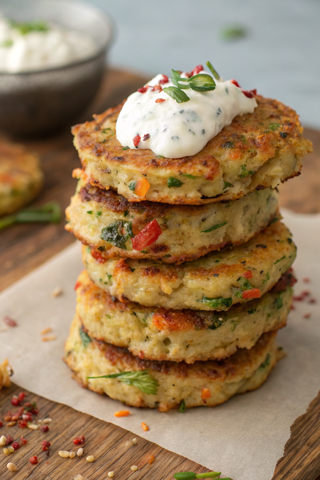 Crispy Zucchini Fritters Recipe