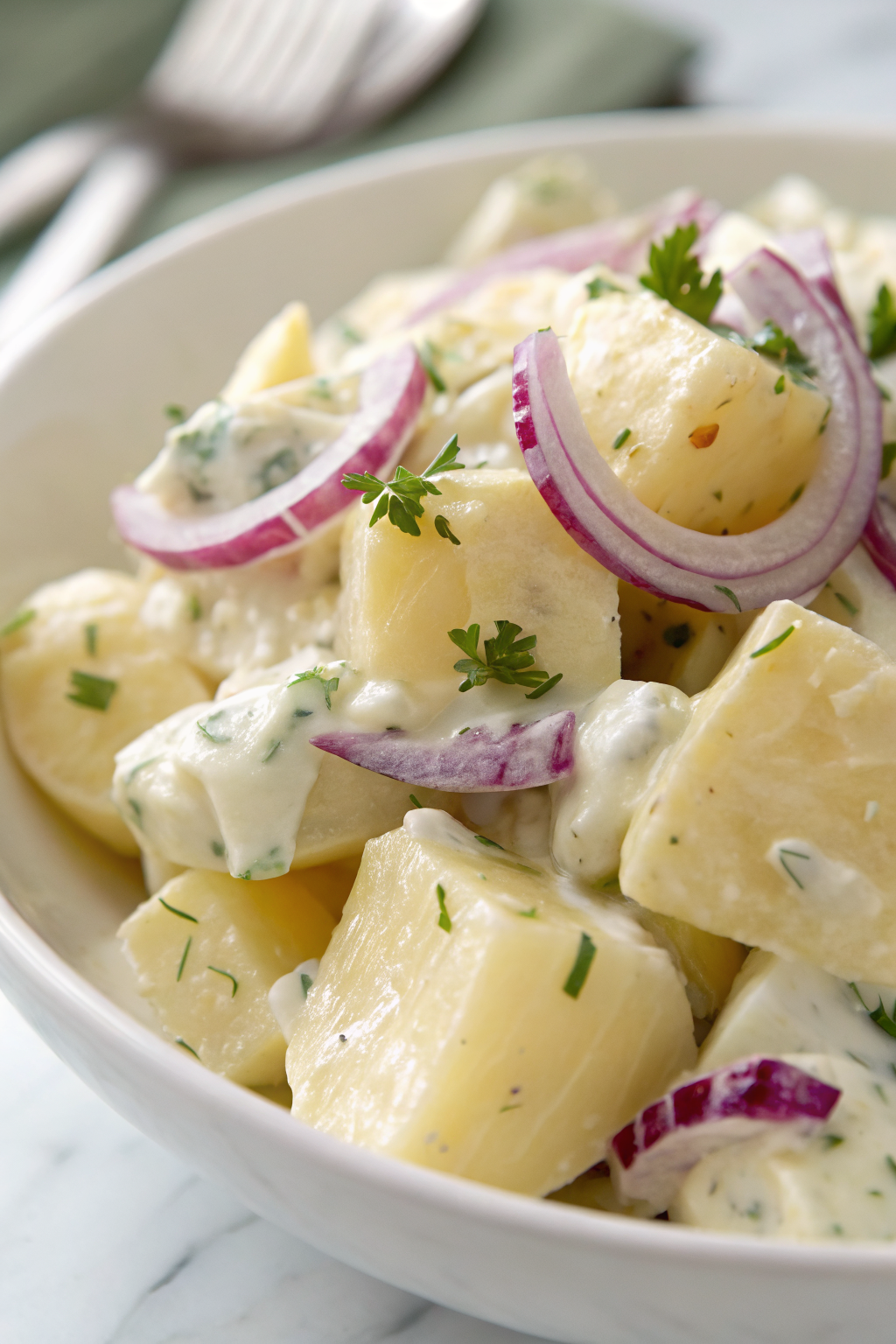 Dill Pickle Potato Salad