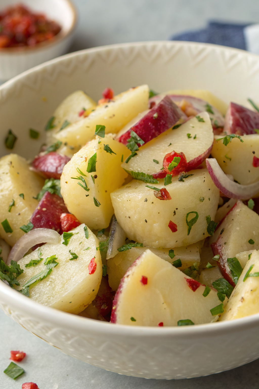 Dill and Dijon Potato Salad