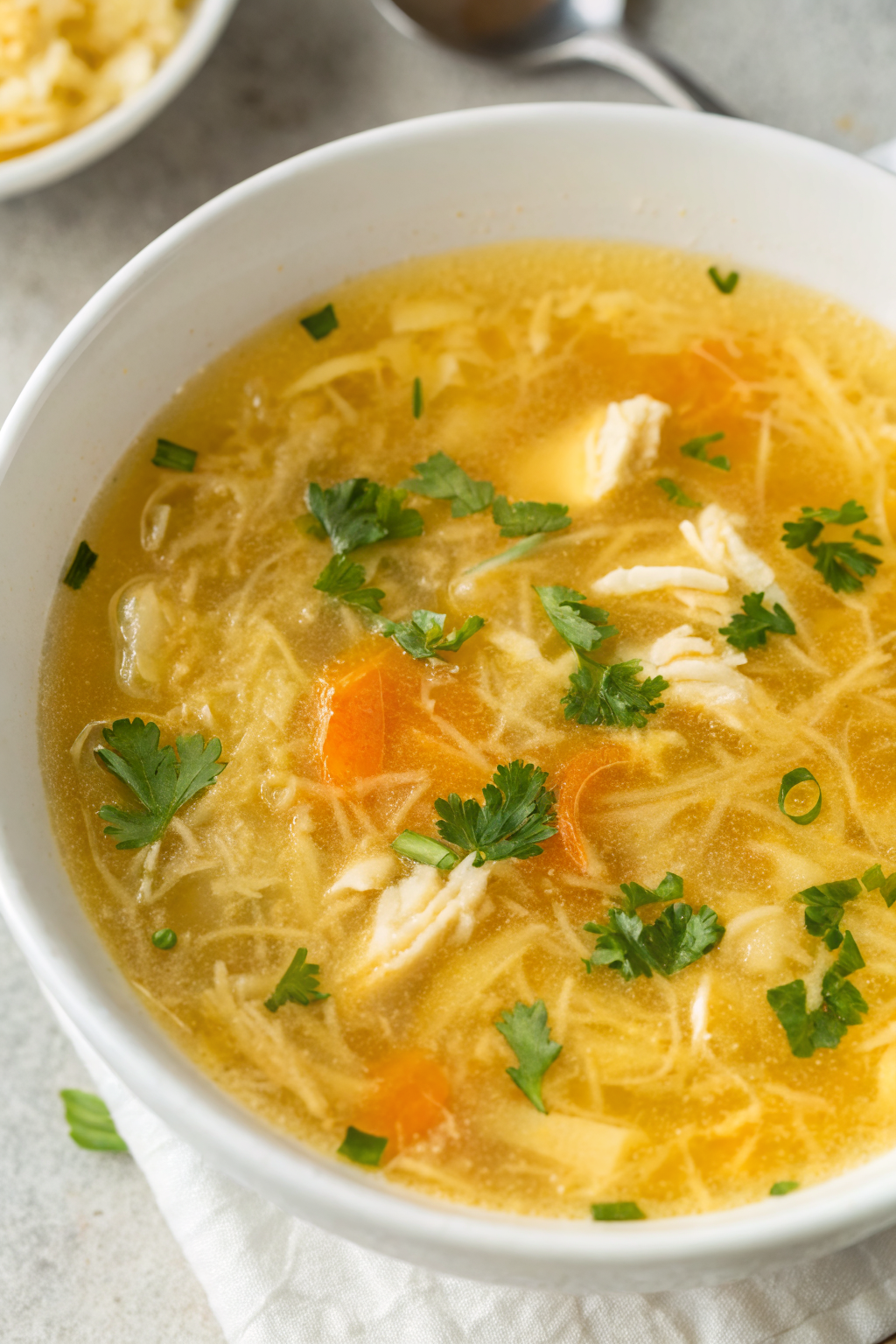 Homemade Egg Drop Soup Recipe