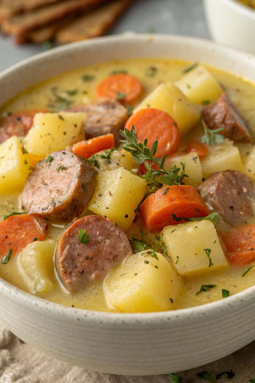 Kielbasa Potato Soup Recipe