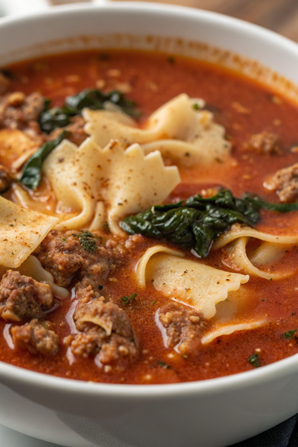 One-Pot Lasagna Soup Recipe