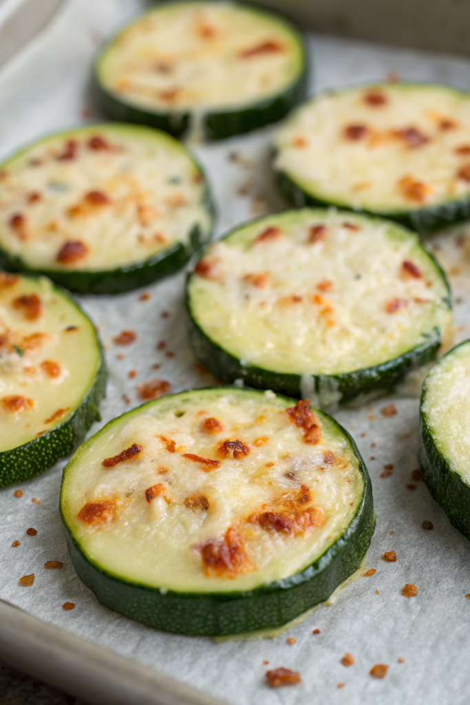 Oven Roasted Parmesan Zucchini Recipe