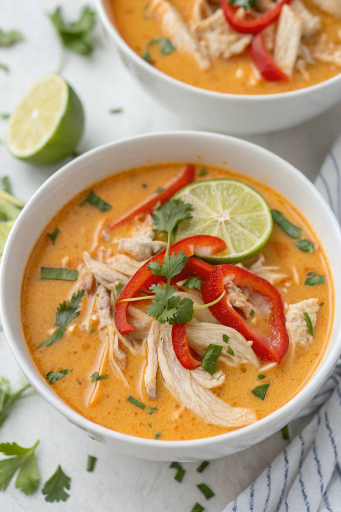 Thai Coconut Chicken Soup Recipe